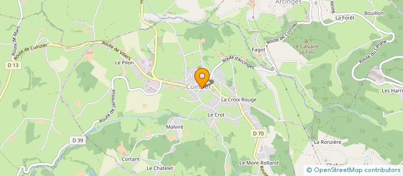 localisation de l'entreprise MONSIEUR JEAN-YVES FRECHET à LA GRESLE