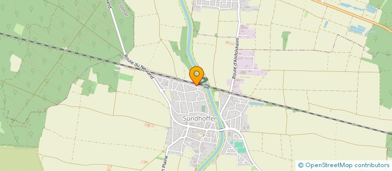 localisation de l'entreprise MONSIEUR JEAN-YVES FUNFSCHILLING  SUNDHOFFEN
