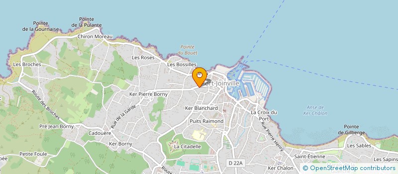 localisation de l'entreprise MONSIEUR JEAN-YVES GAILLARD à L'ILE-D'YEU