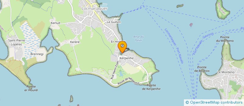 localisation de l'entreprise MONSIEUR JEAN-YVES GALERNE à LOCMARIAQUER