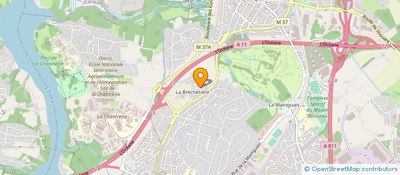 localisation de l'entreprise MONSIEUR JEAN-YVES GALERNE à CARQUEFOU