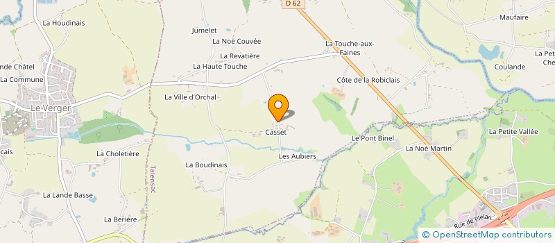localisation de l'entreprise MONSIEUR JEAN-YVES GALMIER à TALENSAC
