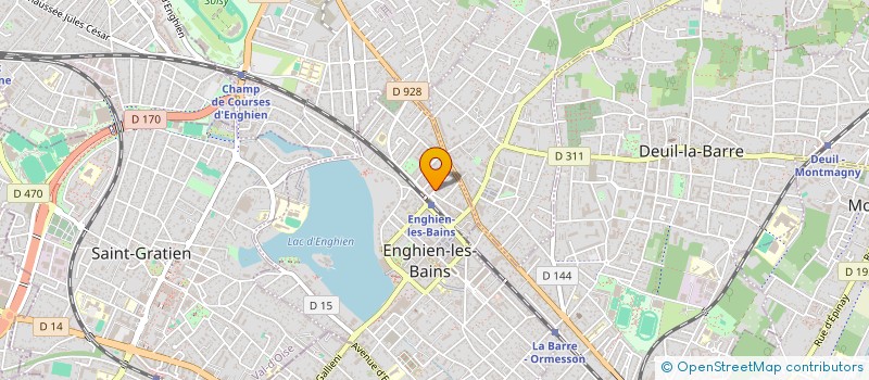 localisation de l'entreprise MONSIEUR JEAN-YVES GANIL à ENGHIEN-LES-BAINS
