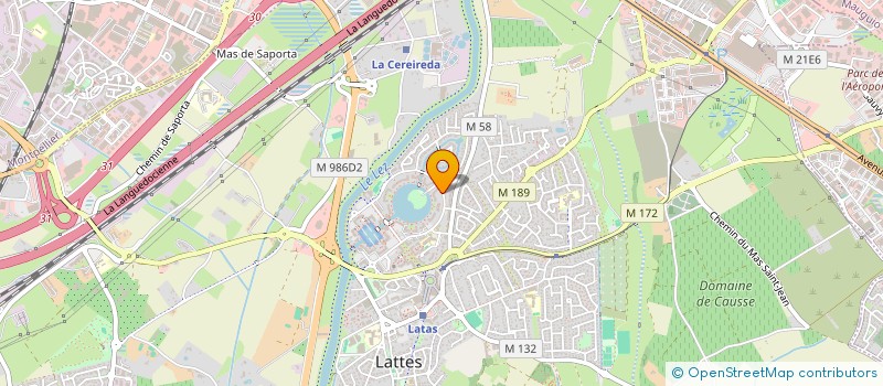 localisation de l'entreprise MONSIEUR JEAN-YVES GARGADENNEC à LATTES