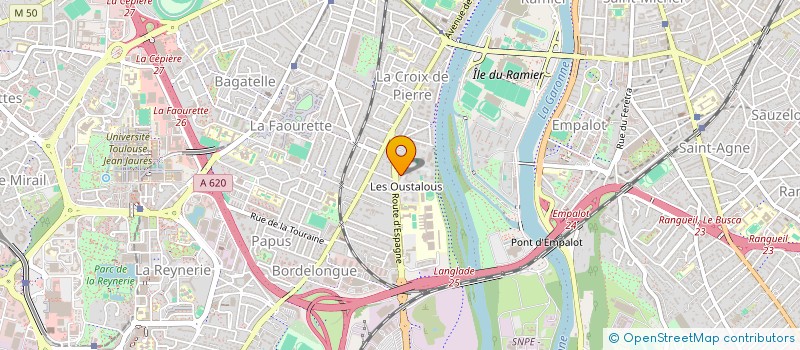 localisation de l'entreprise MONSIEUR JEAN-YVES GAUCHET à TOULOUSE