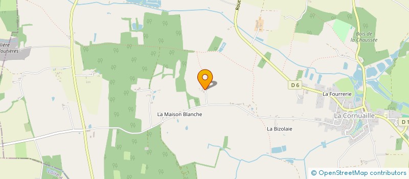 localisation de l'entreprise MONSIEUR JEAN-YVES GAUVIN  VAL D'ERDRE-AUXENCE