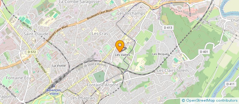 localisation de l'entreprise MONSIEUR JEAN YVES GIREJENSKI  BESANCON