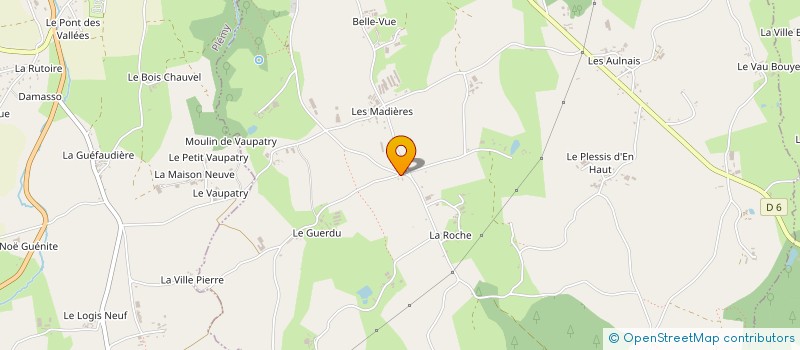 localisation de l'entreprise MONSIEUR JEAN-YVES GLATRE  TREDANIEL