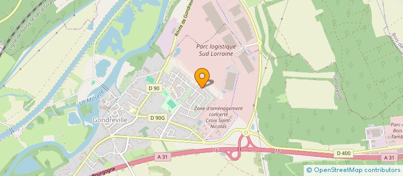 localisation de l'entreprise MONSIEUR JEAN-YVES GONCALVES  GONDREVILLE