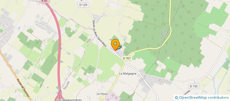 localisation de l'entreprise MONSIEUR JEAN-YVES GOYET  NEUILLE