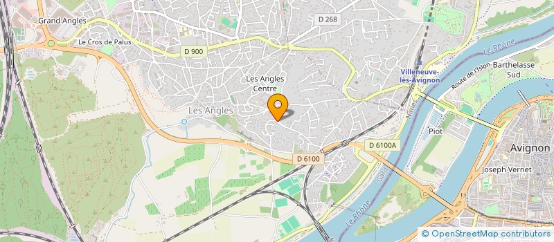 localisation de l'entreprise MONSIEUR JEAN-YVES GRAND  LES ANGLES