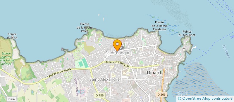 localisation de l'entreprise MONSIEUR JEAN-YVES GRUEL  DINARD