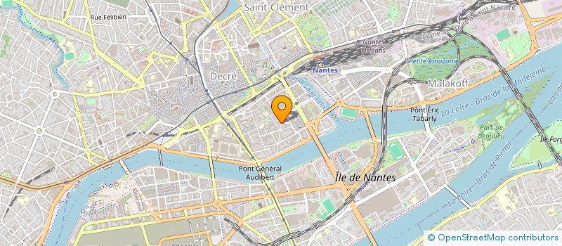 localisation de l'entreprise MONSIEUR JEAN-YVES GUIBERT à NANTES