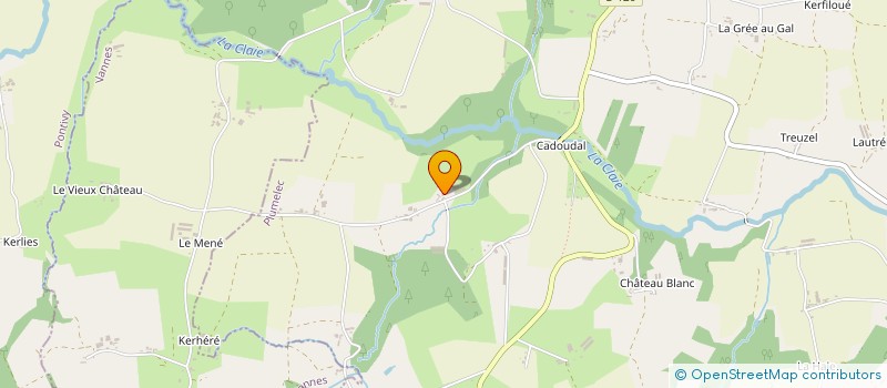 localisation de l'entreprise MONSIEUR JEAN-YVES GUILLAUME  PLUMELEC