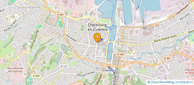 localisation de l'entreprise MONSIEUR JEAN-YVES HAMEL à CHERBOURG-EN-COTENTIN