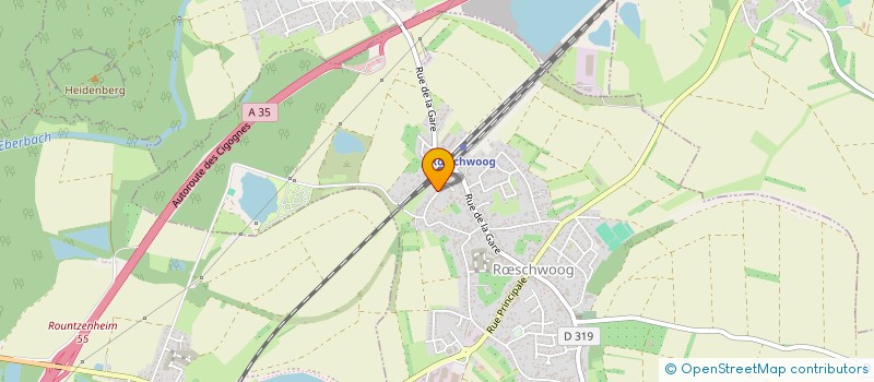 localisation de l'entreprise MONSIEUR JEAN YVES HEINTZ  RSCHWOOG