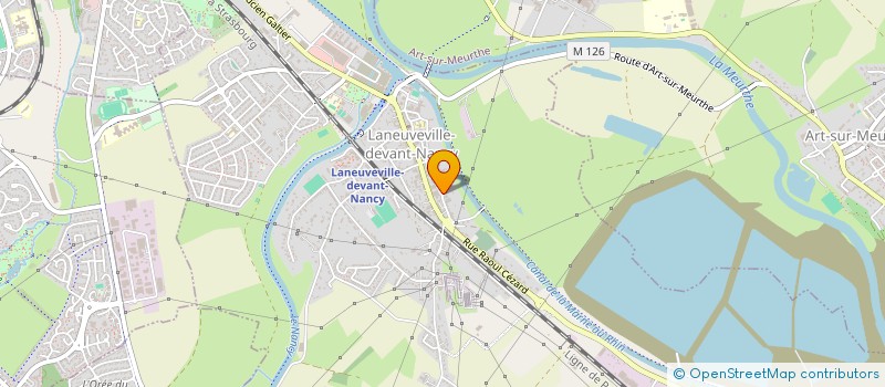 localisation de l'entreprise MONSIEUR JEAN-YVES HEITZLER  LANEUVEVILLE-DEVANT-NANCY