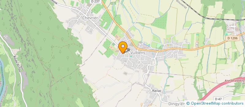 localisation de l'entreprise MONSIEUR JEAN-YVES HOCQUAUX  VULBENS