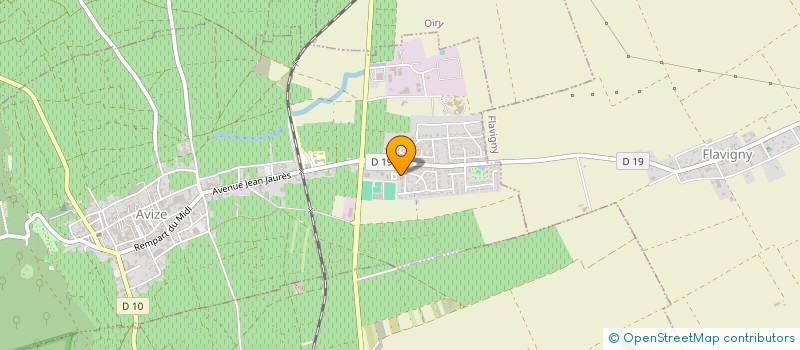 localisation de l'entreprise MONSIEUR JEAN-YVES JACQUOT  AVIZE