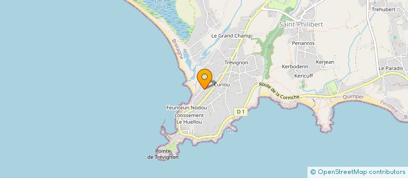 localisation de l'entreprise MONSIEUR JEAN YVES KERSALE  TREGUNC