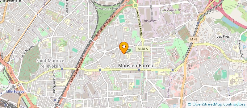 localisation de l'entreprise MONSIEUR JEAN YVES LABAT  MONS-EN-BARUL