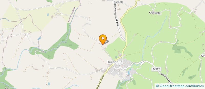 localisation de l'entreprise MONSIEUR JEAN-YVES LABIT  DURENQUE