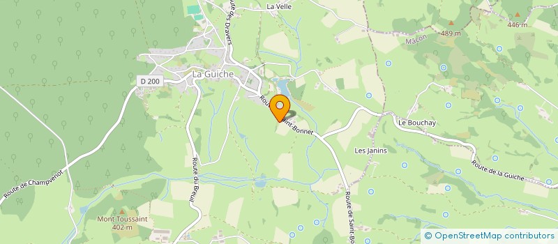 localisation de l'entreprise MONSIEUR JEAN YVES LACORNE  VEROSVRES