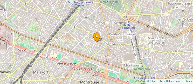 localisation de l'entreprise MONSIEUR JEAN-YVES LAFON  PARIS