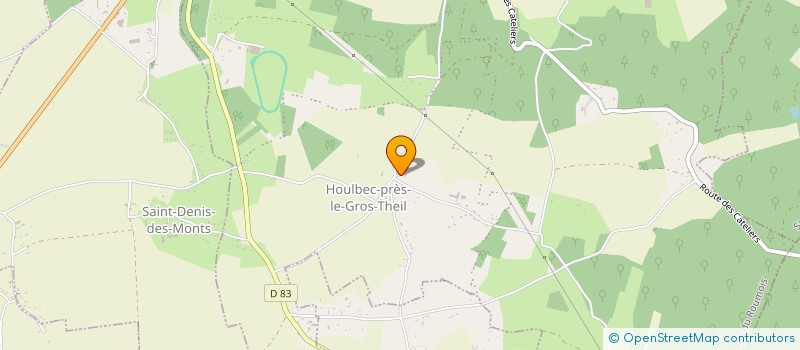 localisation de l'entreprise MONSIEUR JEAN-YVES LAINE  LES MONTS DU ROUMOIS