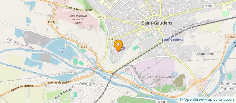 localisation de l'entreprise MONSIEUR JEAN-YVES LASSALLE à SAINT-GAUDENS