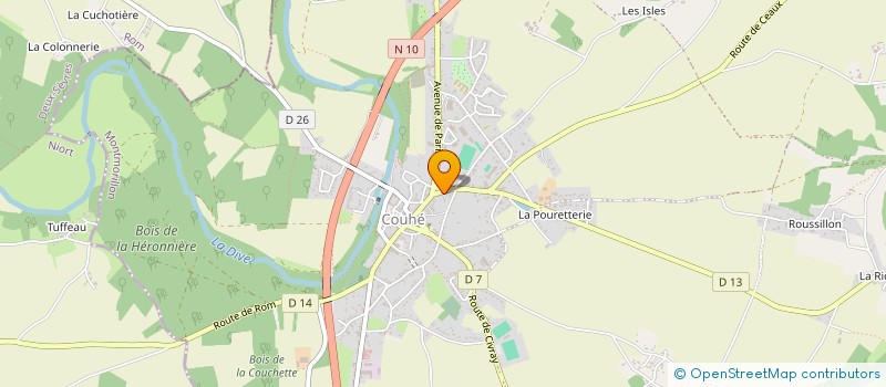 localisation de l'entreprise MONSIEUR JEAN-YVES LAVENAC  VALENCE-EN-POITOU