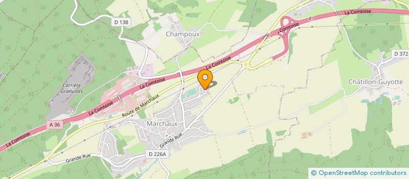 localisation de l'entreprise MONSIEUR JEAN YVES LAW SEK  MARCHAUX-CHAUDEFONTAINE