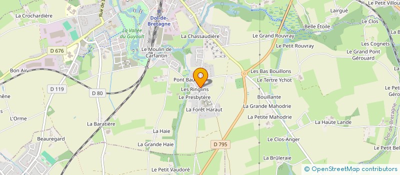 localisation de l'entreprise MONSIEUR JEAN-YVES LE BONNIEC à DOL DE BRETAGNE