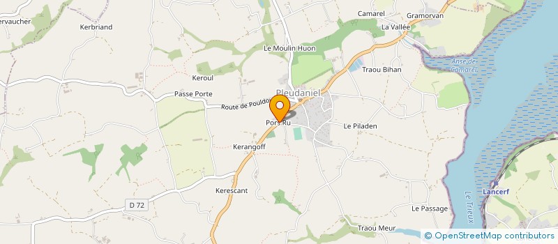 localisation de l'entreprise MONSIEUR JEAN-YVES LE MONNIER à PLEUDANIEL