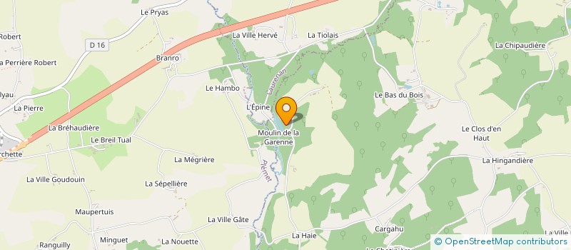 localisation de l'entreprise MONSIEUR JEAN-YVES LE MOULEC  GOMENE