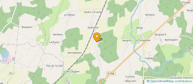 localisation de l'entreprise MONSIEUR JEAN-YVES LE ROUX  CARNAC