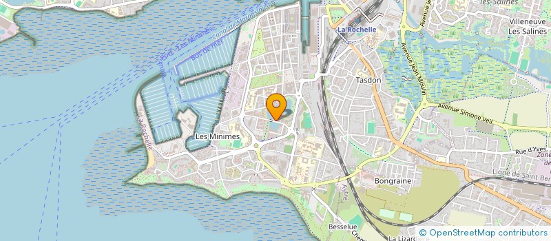 localisation de l'entreprise MONSIEUR JEAN-YVES LE ROUX DE BRETAGNE  LA ROCHELLE