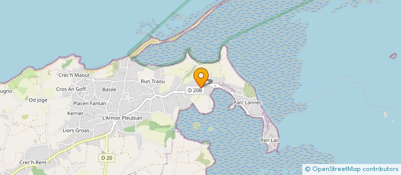 localisation de l'entreprise MONSIEUR JEAN-YVES LE SCORNEC  PLEUBIAN