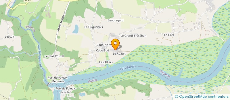 localisation de l'entreprise MONSIEUR JEAN-YVES LE TILLY  BEGANNE