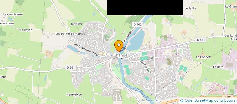 localisation de l'entreprise MONSIEUR JEAN-YVES LEBRETON  CHANGE