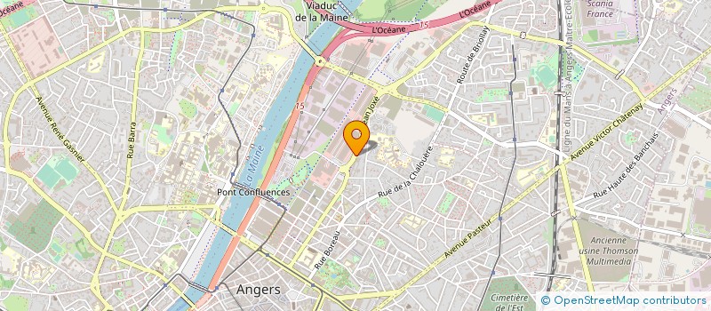 localisation de l'entreprise MONSIEUR JEAN-YVES LECHEVESTRIER à ANGERS