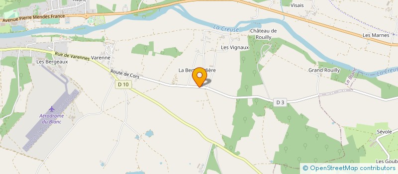 localisation de l'entreprise MONSIEUR JEAN-YVES LECLERE à LE BLANC