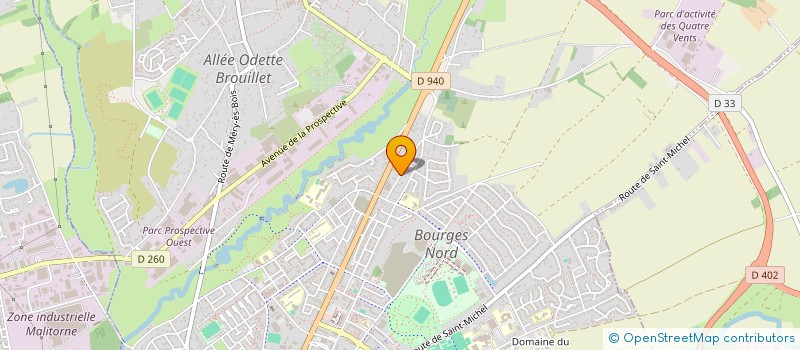 localisation de l'entreprise MONSIEUR JEAN-YVES LEGOUHY  BOURGES