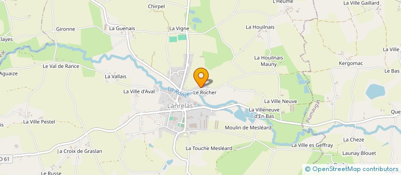 localisation de l'entreprise MONSIEUR JEAN-YVES LEJARD à ROUILLAC
