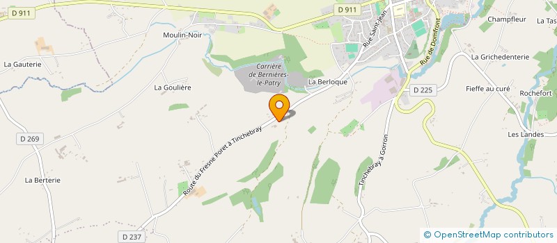 localisation de l'entreprise MONSIEUR JEAN-YVES LELIEVRE à TINCHEBRAY-BOCAGE