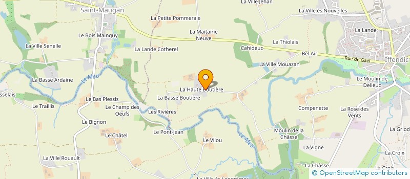 localisation de l'entreprise MONSIEUR JEAN-YVES LEMARAY  IFFENDIC