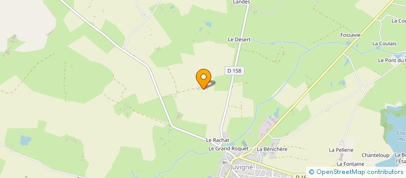 localisation de l'entreprise MONSIEUR JEAN-YVES LEROYER à JUVIGNE
