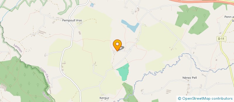 localisation de l'entreprise MONSIEUR JEAN-YVES LIRZIN  PLOUNERIN