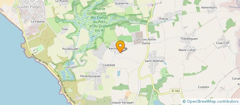 localisation de l'entreprise MONSIEUR JEAN-YVES LOHIER  GUIDEL