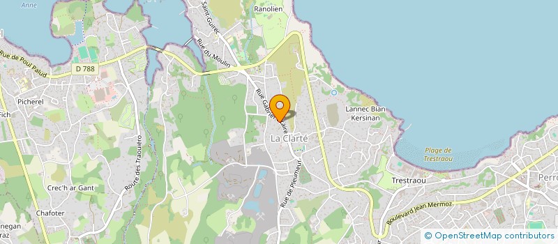 localisation de l'entreprise MONSIEUR JEAN-YVES LORY  PERROS-GUIREC